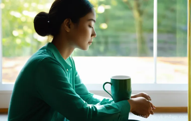 내면의 불안을 다루기 위한 심리적 방법 - **Prompt: Understanding the Inner Murmur of Anxiety**
    "A young adult, appearing thoughtful and i...